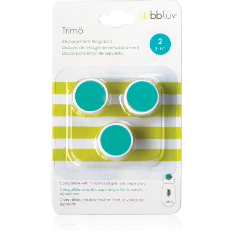 BBLÜV Trimö csere toldalék gyermek-körömreszelőhöz 3-6m 3 db