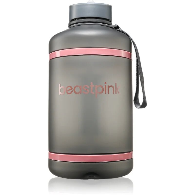 BeastPink Hyper Hydrator kulacs szívószállal szín Grey 1 db