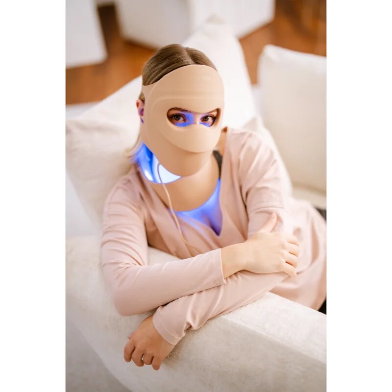 Beautifly Aura NovaSkin Pro LED kezelőmaszk az arcra és a nyakra 1 db