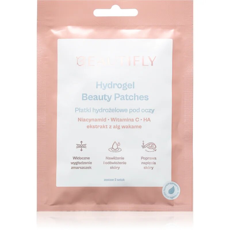 Beautifly Hydrogel eye patches feszesítő géles párnácskák a szemek alá 1 pár