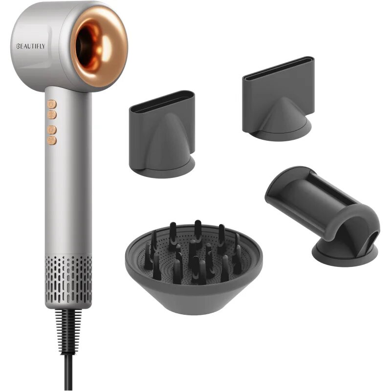 Beautifly IonBoost hajszárító Silver 1 db