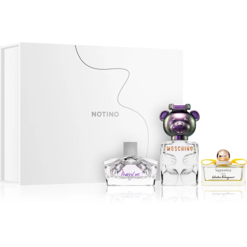 Beauty Discovery Box Exclusive Notino Feminine Fire ajándékszett hölgyeknek