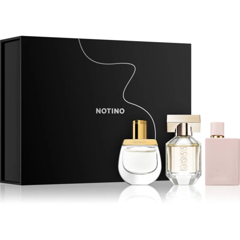 Beauty Discovery Box Exclusive Notino Powder & Silk ajándékszett hölgyeknek
