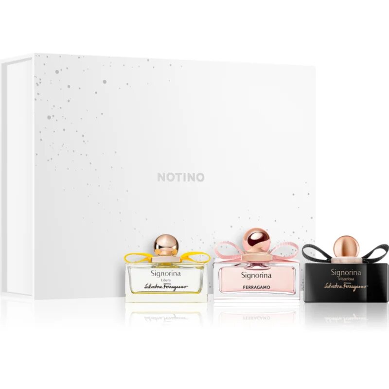 Beauty Discovery Box Exclusive Notino The Ferragamo Edit ajándékszett hölgyeknek