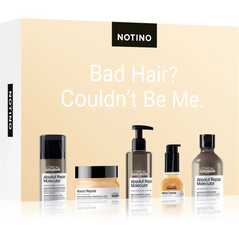 Beauty Discovery Box Notino Bad Hair? Couldn’t Be Me. (L’Oréal Professionnel) szett hajra unisex