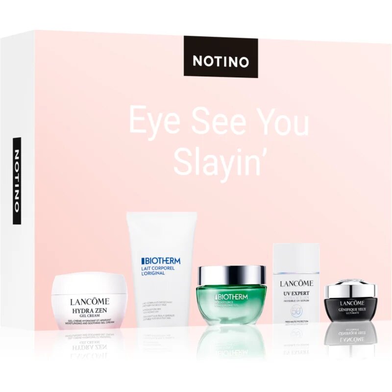 Beauty Discovery Box Notino Eye See You Slayin’ (Lancôme & Biotherm) szett hölgyeknek
