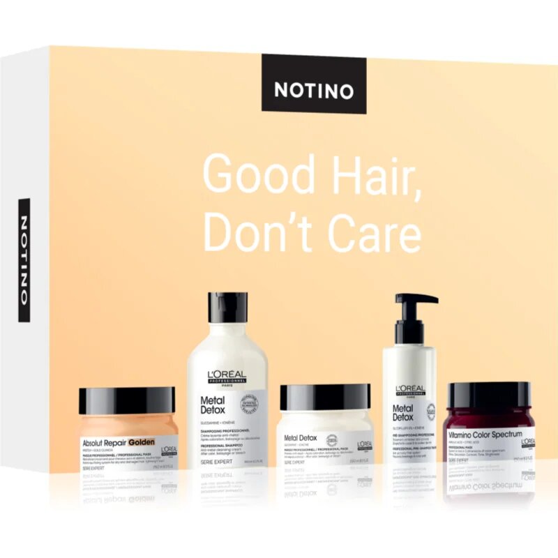Beauty Discovery Box Notino Good Hair Don’t Care szett minden hajtípusra