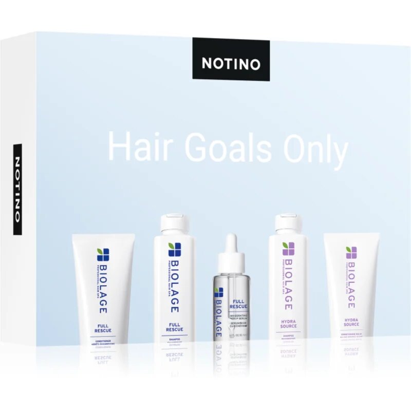 Beauty Discovery Box Notino Hair Goals Only (Biolage) szett hajra hölgyeknek