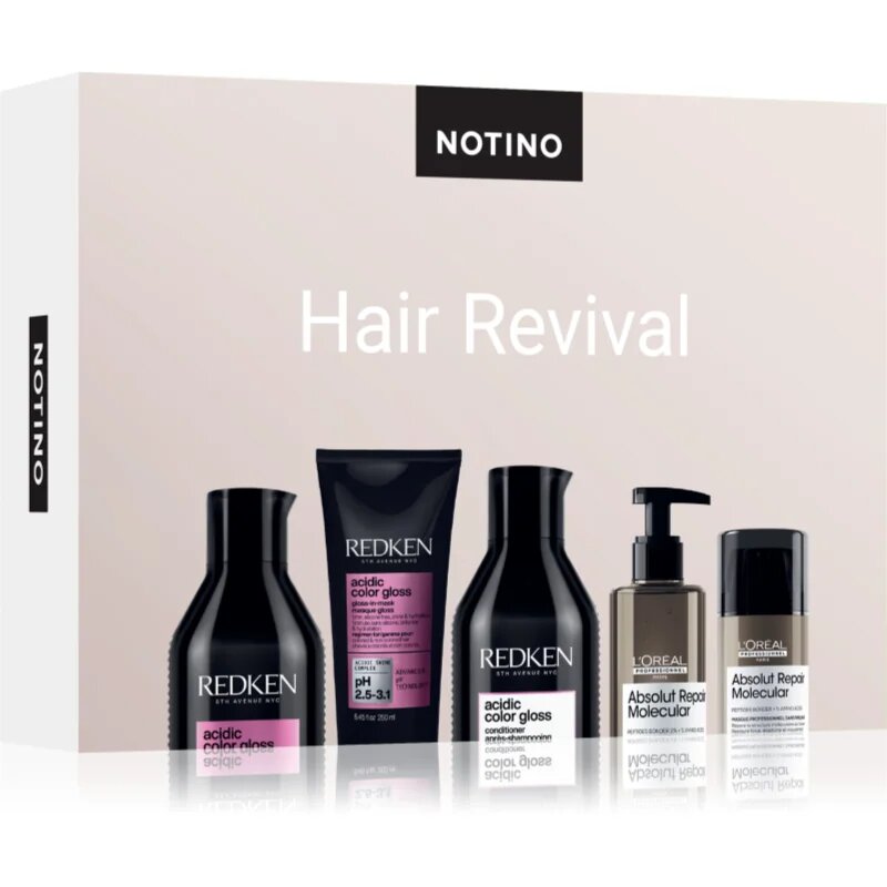 Beauty Discovery Box Notino Hair Revival (Redken + L’Oréal Professionnel) szett hölgyeknek