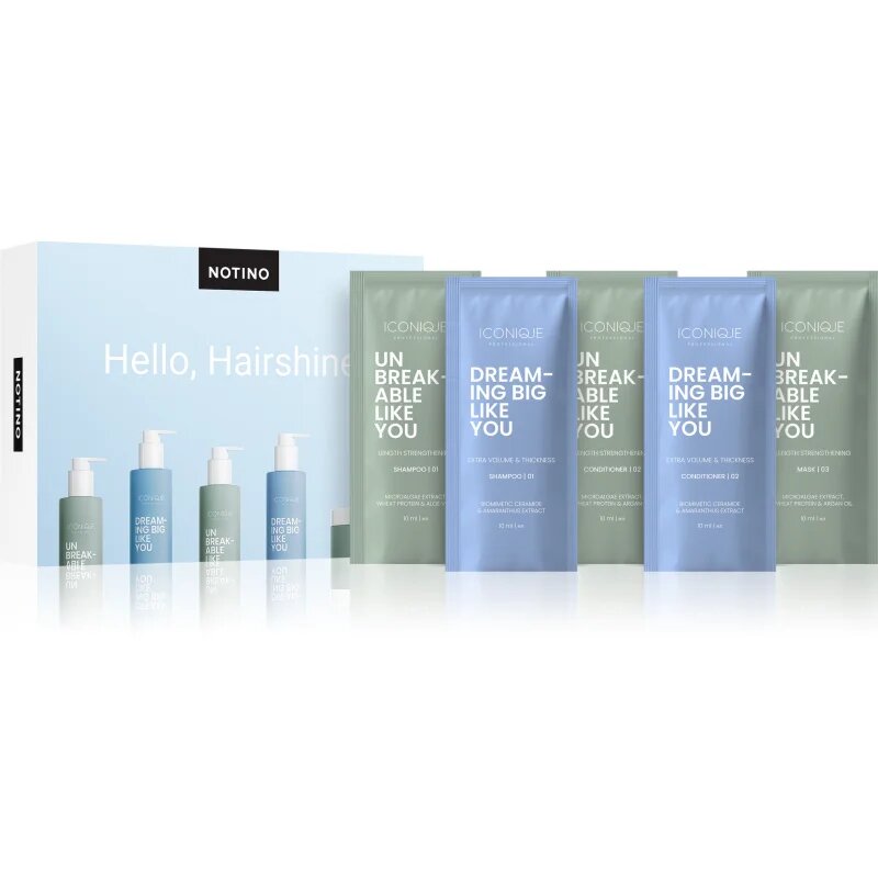 Beauty Discovery Box Notino Hello Hairshine! szett hölgyeknek