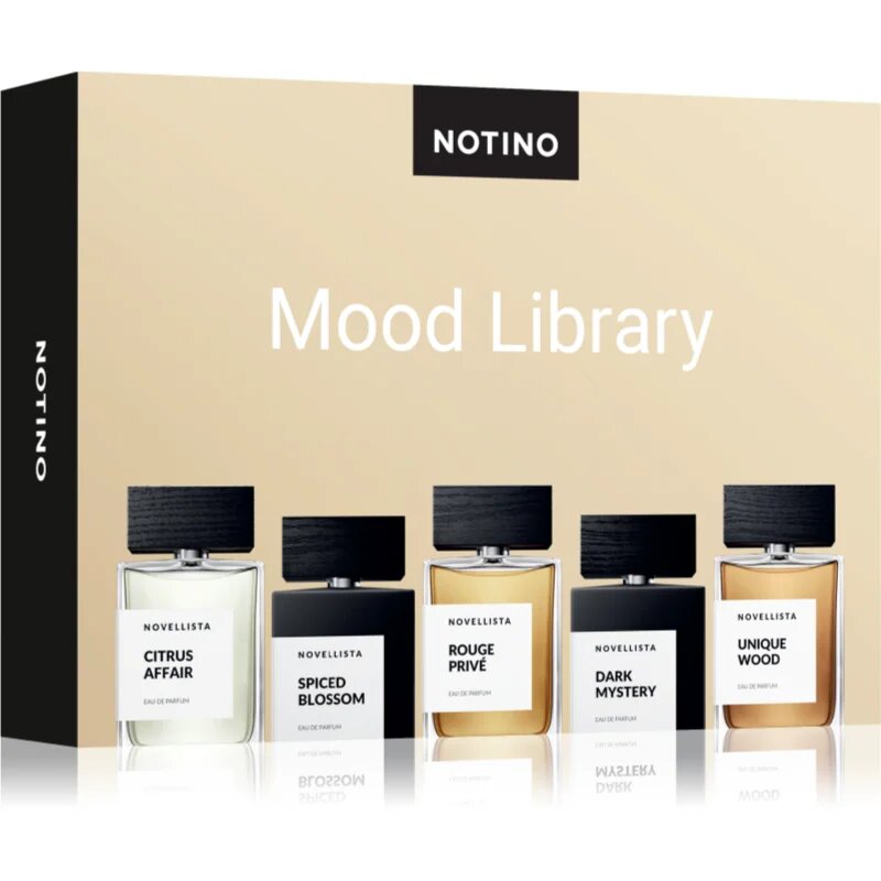 Beauty Discovery Box Notino Mood Library szett unisex