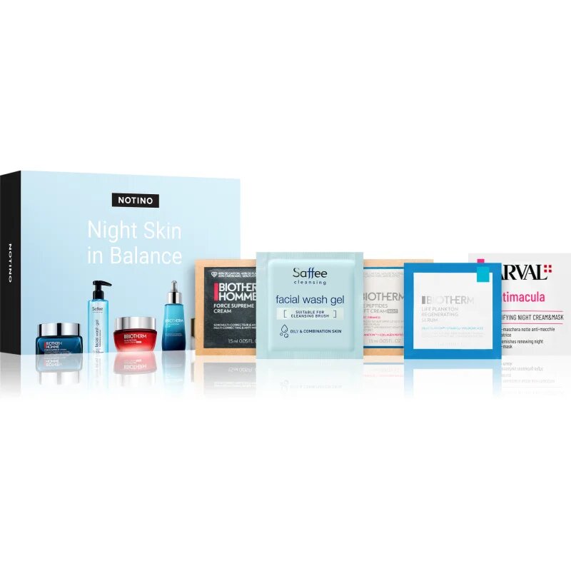 Beauty Discovery Box Notino Night Skin in Balance szett hölgyeknek