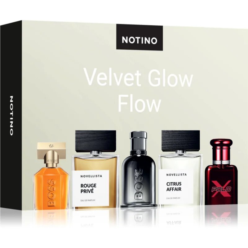 Beauty Discovery Box Notino Velvet Glow Flow szett uraknak