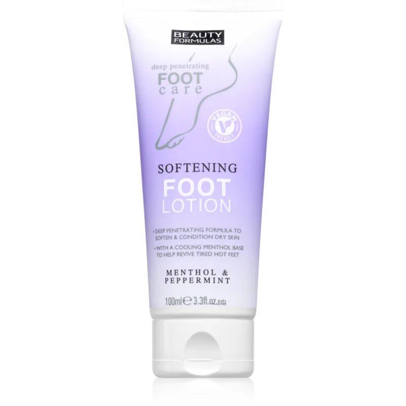 Beauty Formulas Foot Care finomító krém lábakra 100 ml