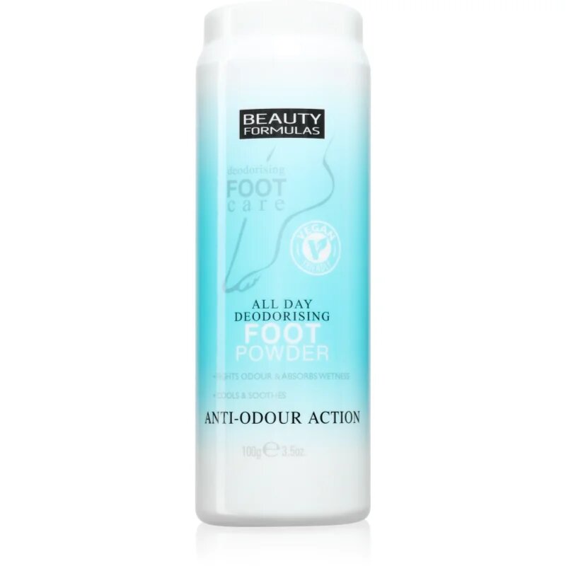 Beauty Formulas Foot Care lábpúder 100 g