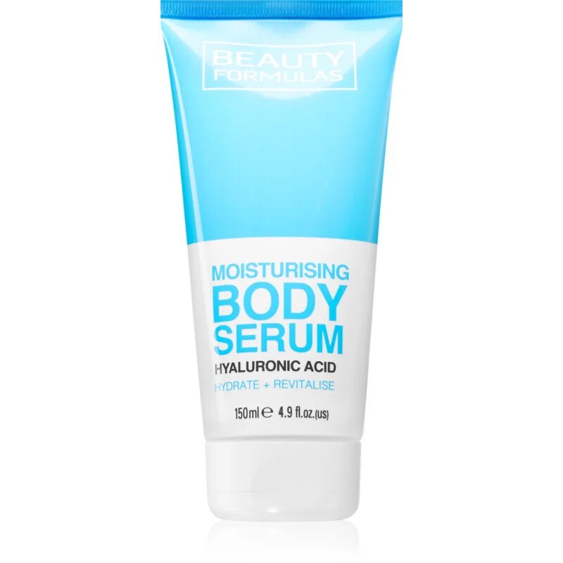 Beauty Formulas Hyaluronic Acid testápoló szérum hidratáló hatással 150 ml