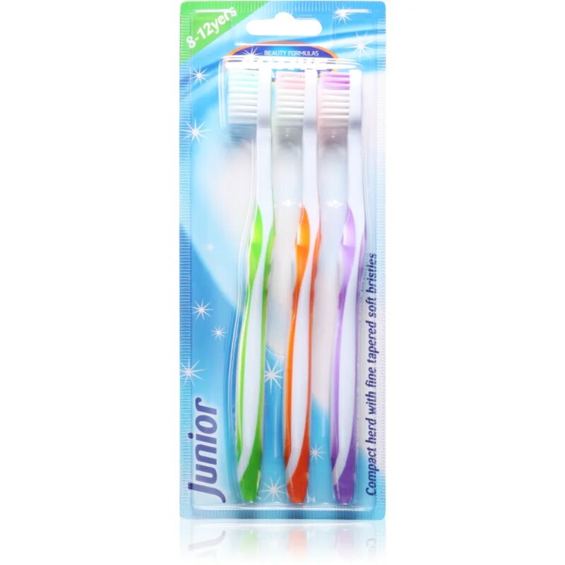 Beauty Formulas Junior fogkefék gyermekeknek 3 db