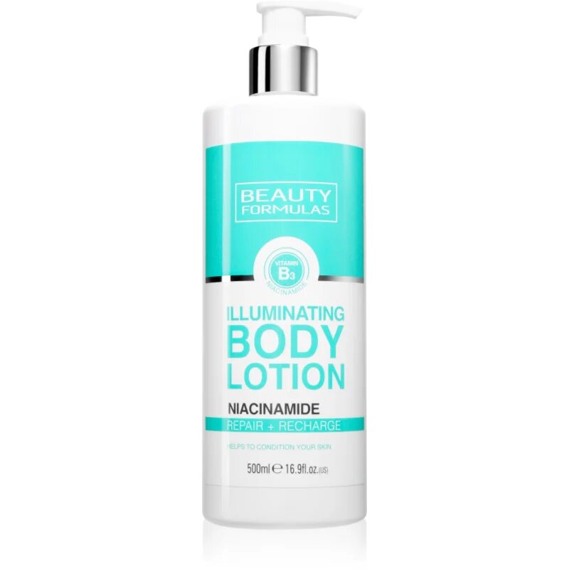 Beauty Formulas Niacinamide testápoló krém 500 ml
