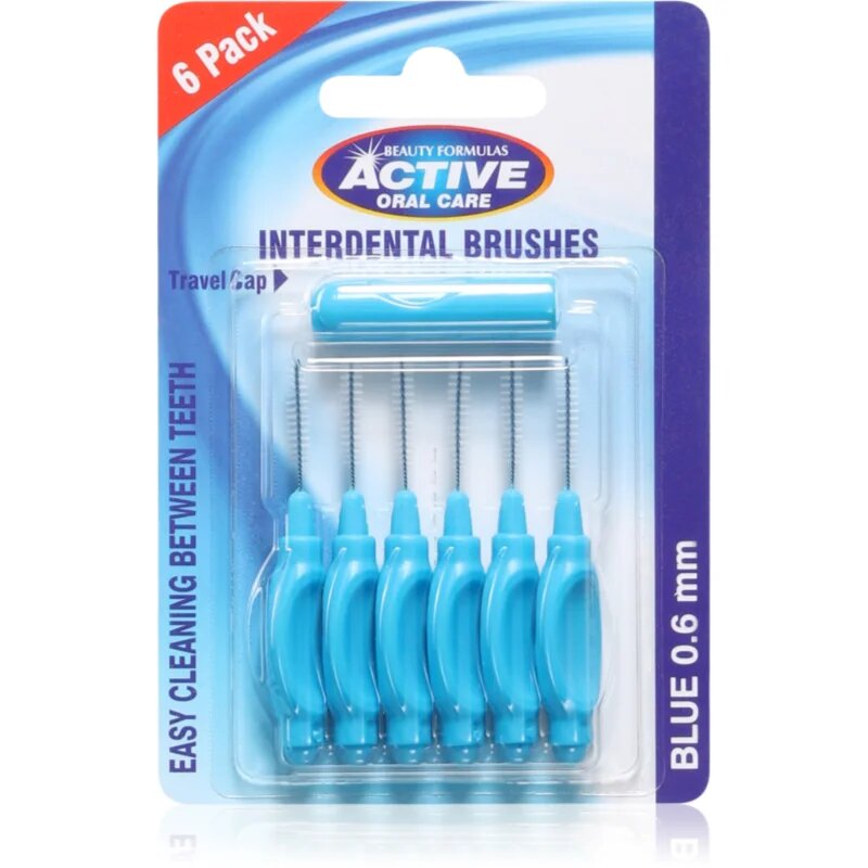 Beauty Formulas Oral Care fogköztisztító kefék 6 db