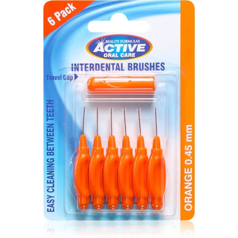 Beauty Formulas Oral Care fogköztisztító kefék 6 db