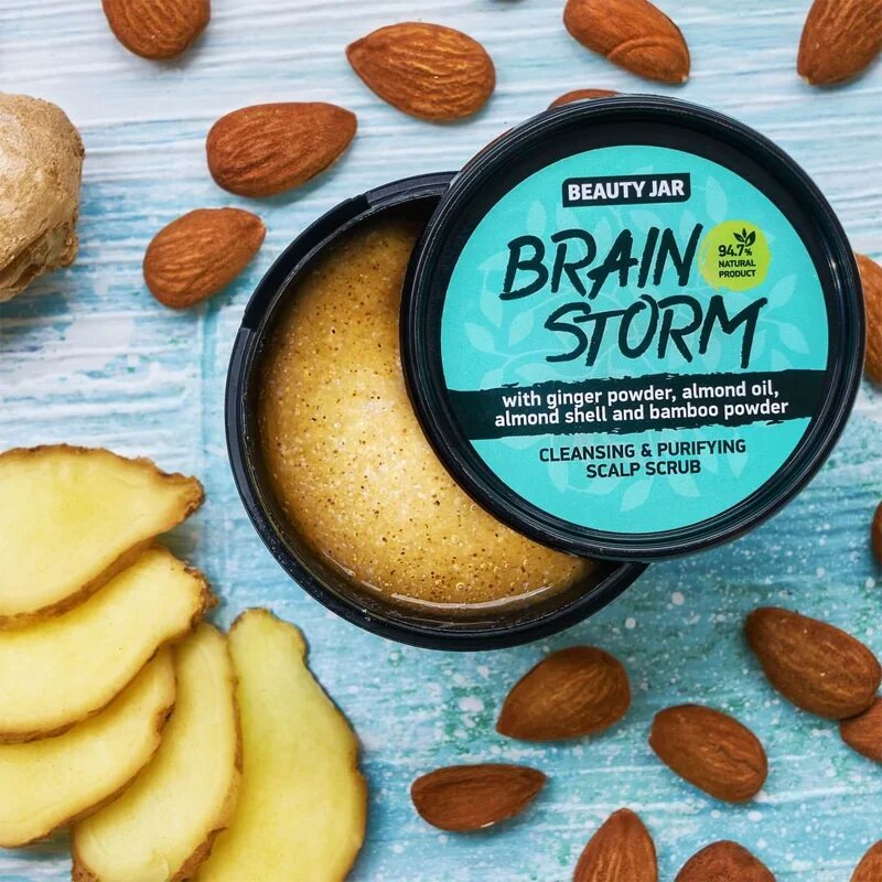 Beauty Jar Brainstorm finom hámlasztó krém fejbőrre 100 g