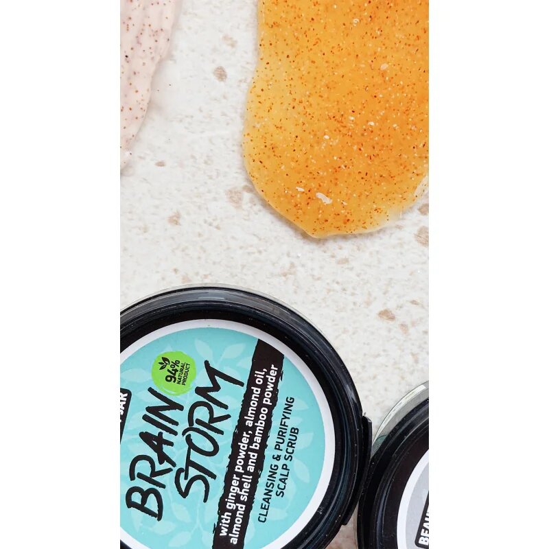 Beauty Jar Brainstorm finom hámlasztó krém fejbőrre 100 g