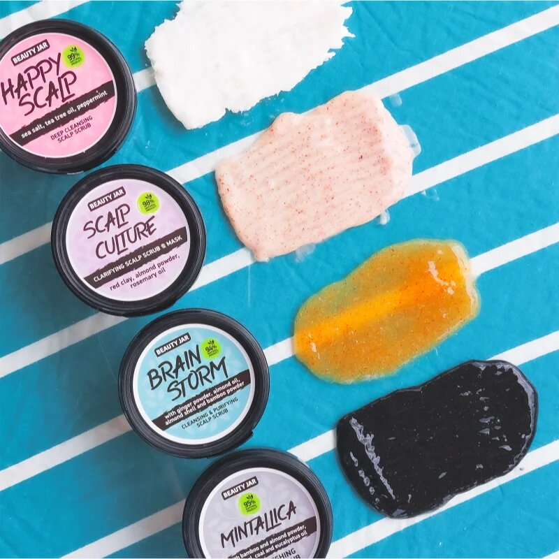 Beauty Jar Brainstorm finom hámlasztó krém fejbőrre 100 g