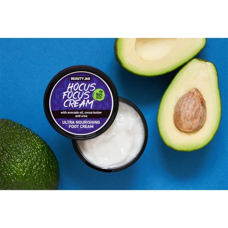 Beauty Jar Hocus Focus intenzíven tápláló krém lábakra 100 ml