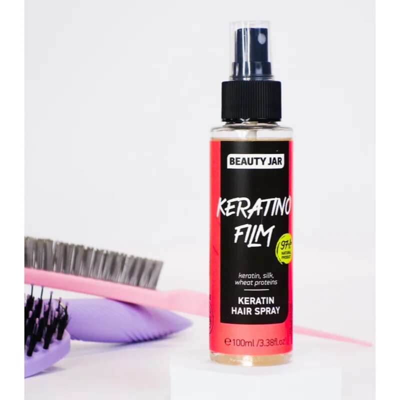 Beauty Jar Keratino Film keratinos spray gyenge károsult hajra 100 ml