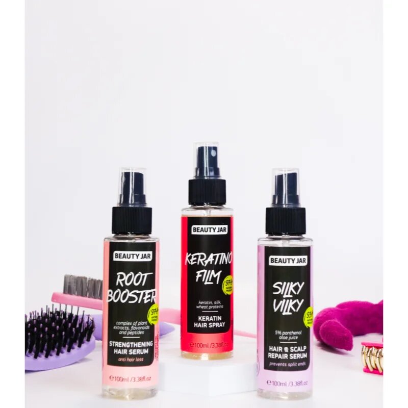 Beauty Jar Keratino Film keratinos spray gyenge károsult hajra 100 ml