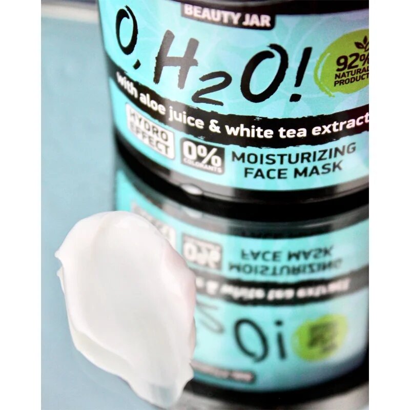 Beauty Jar O H2O! hidratáló arcmaszk aloe verával 120 g