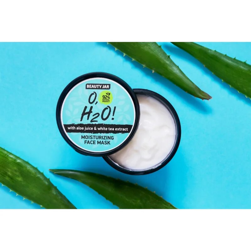 Beauty Jar O H2O! hidratáló arcmaszk aloe verával 120 g