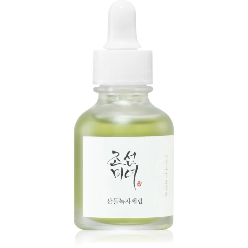 Beauty of Joseon Calming Serum Green Tea + Panthenol szérum az érzékeny bőr megnyugtatásához és erősítéséhez 30 ml