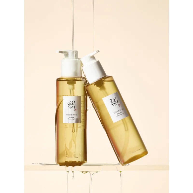Beauty of Joseon Ginseng Cleansing Oil mélyen tisztító olaj az élénk és kisimított arcbőrért 210 ml