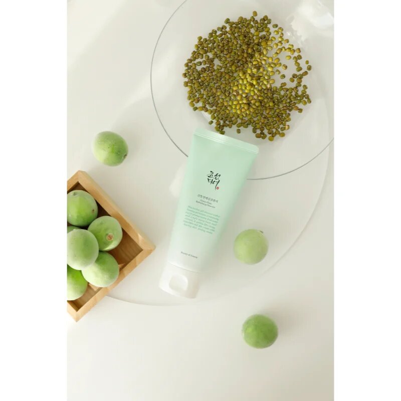 Beauty of Joseon Green Plum Refreshing Cleanser gyengéden tisztító habos krém hidratáló hatással 100 ml