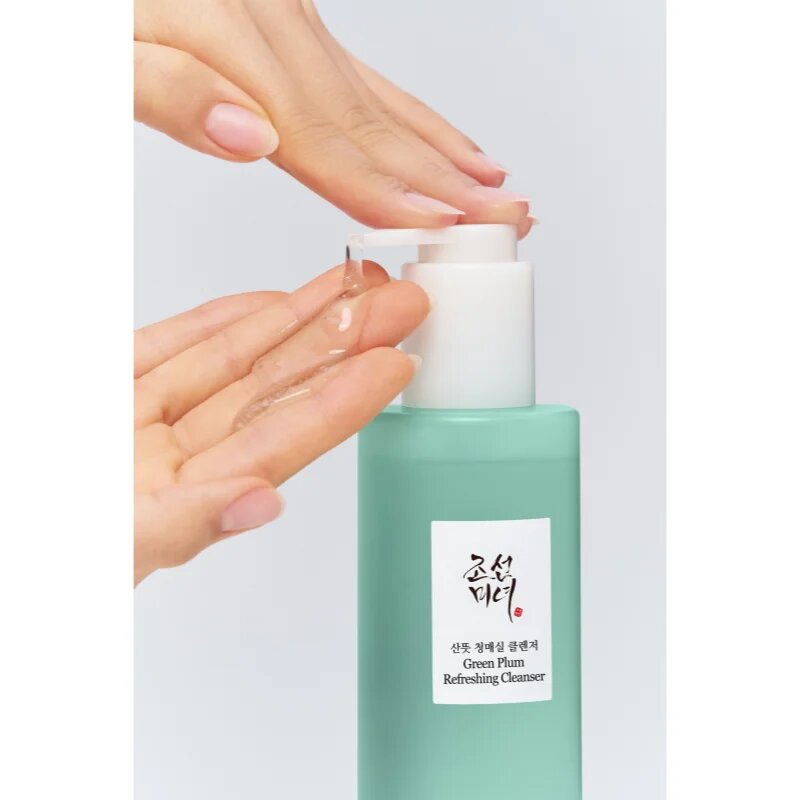 Beauty of Joseon Green Plum Refreshing Cleanser gyengéden tisztító habos krém hidratáló hatással 200 ml