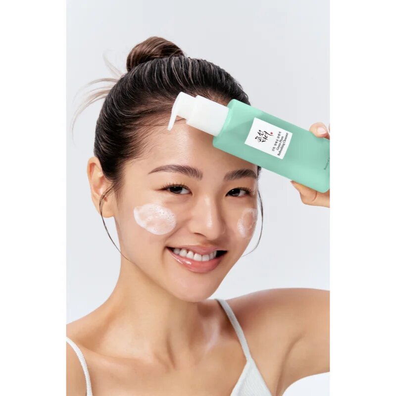 Beauty of Joseon Green Plum Refreshing Cleanser gyengéden tisztító habos krém hidratáló hatással 200 ml