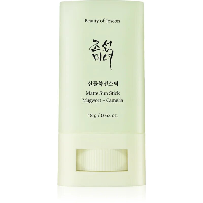 Beauty of Joseon Matte Sun Stick Mugwort + Camelia napozó krém stift SPF 50+ 18 g