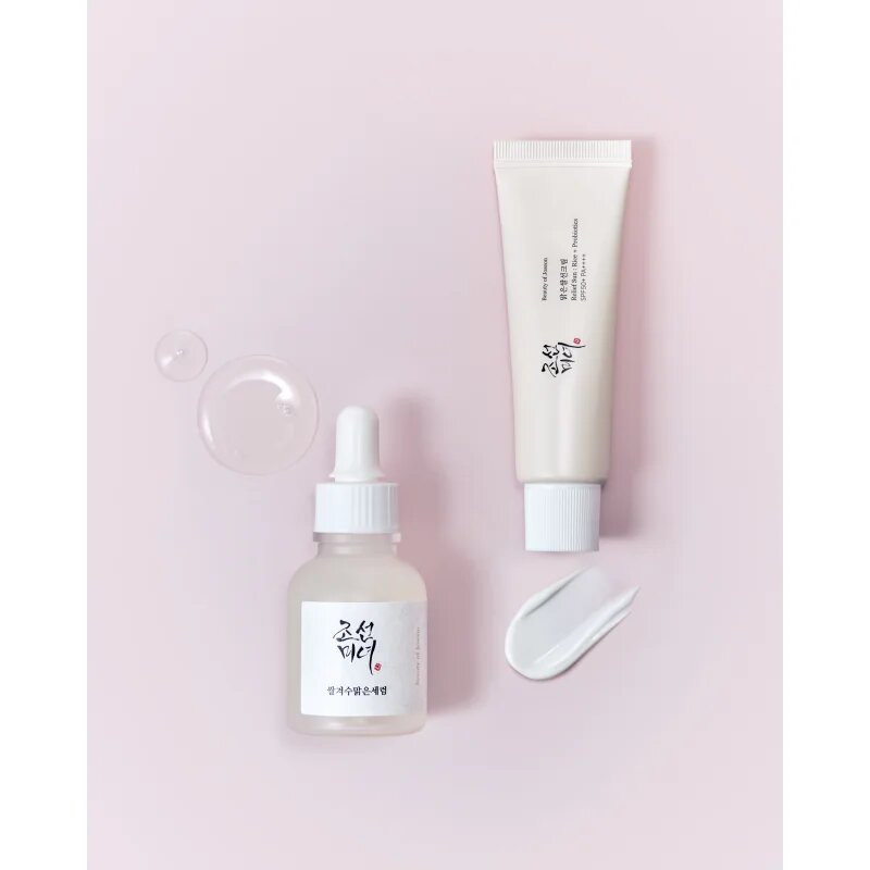 Beauty of Joseon Morning Rice Duo Set szett egységesíti a bőrszín tónusait