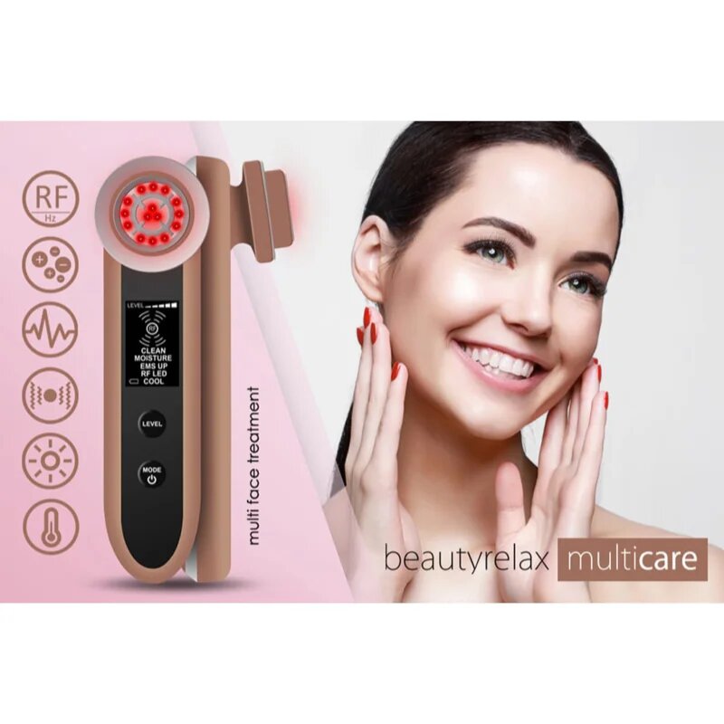 BeautyRelax Multicare galvanikus vasaló Sparkling Wine 1 db