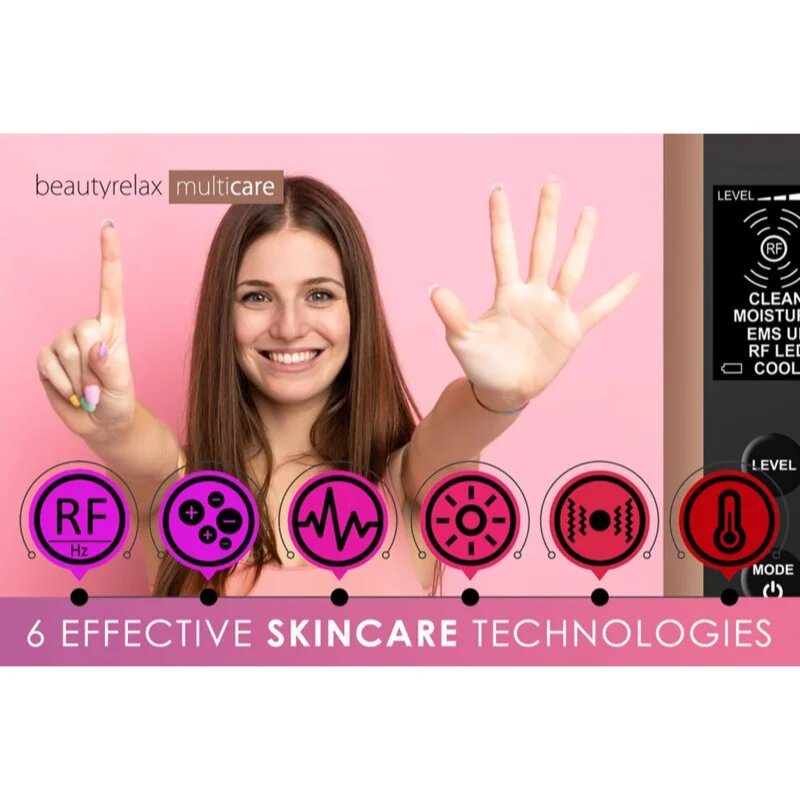 BeautyRelax Multicare galvanikus vasaló Sparkling Wine 1 db