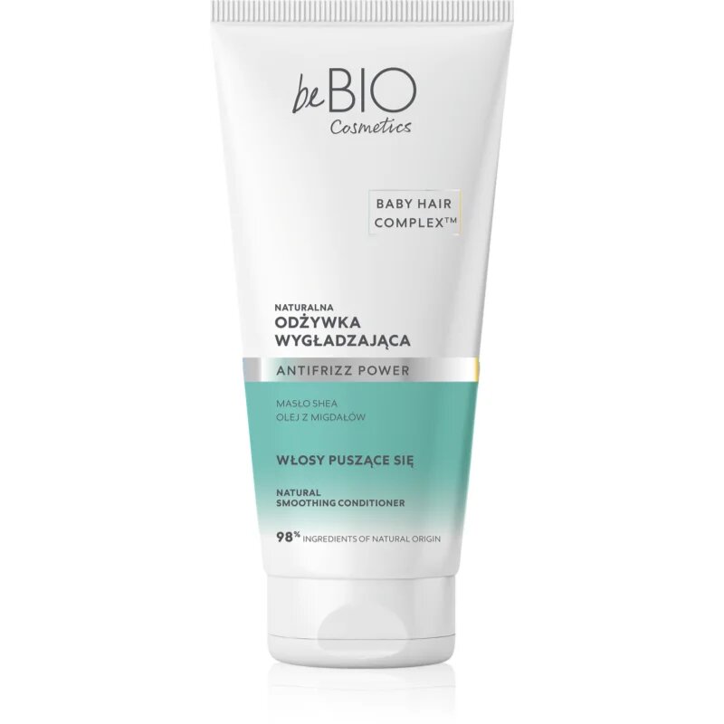 beBIO Baby Hair Complex Antifrizz Power kondicionáló töredezés ellen 200 ml