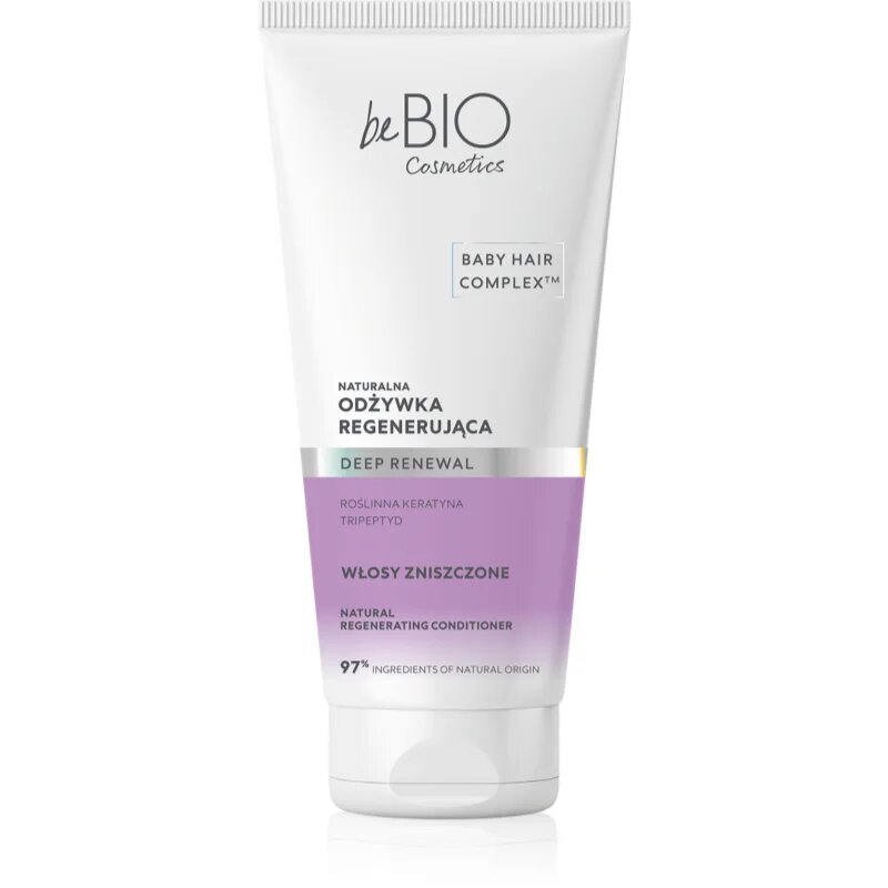 beBIO Baby Hair Complex Deep Renewal regeneráló kondicionáló a károsult hajra 200 ml
