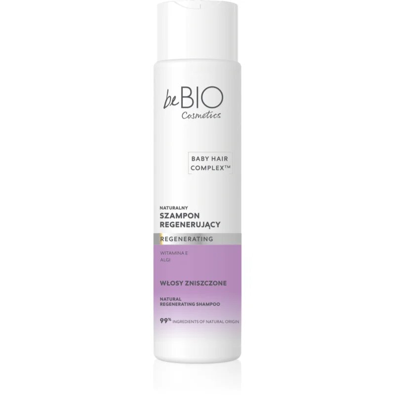 beBIO Baby Hair Complex Regenerating regeneráló sampon a gyenge és sérült hajra 300 ml