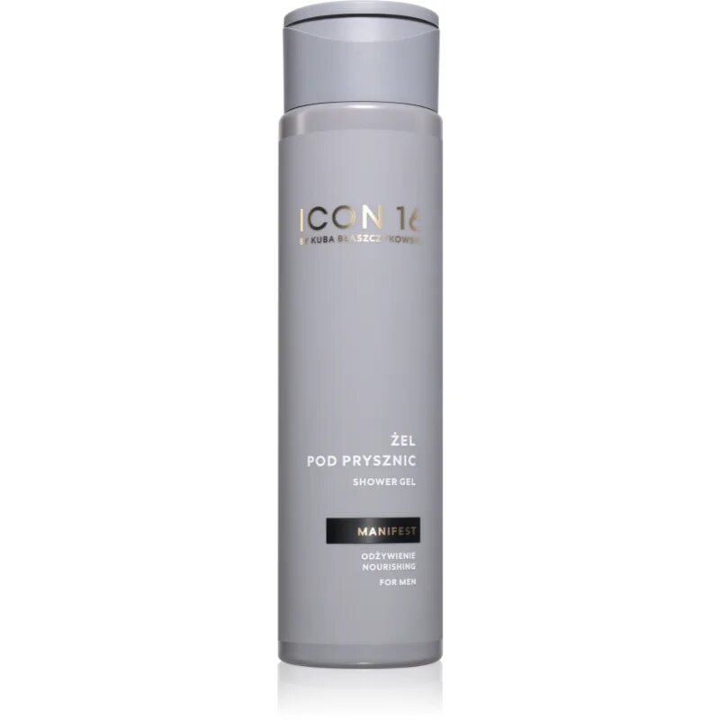 beBIO ICON16 Manifest tápláló tusoló gél uraknak 300 ml