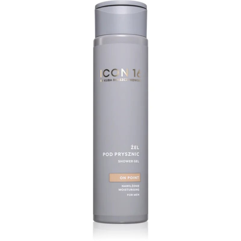 beBIO ICON16 On Point hidratáló tusoló gél uraknak 300 ml