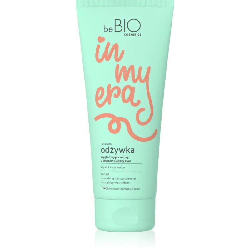 beBIO In My Era Natural Smoothing kisimító kondicionáló a fénylő és selymes hajért 200 ml