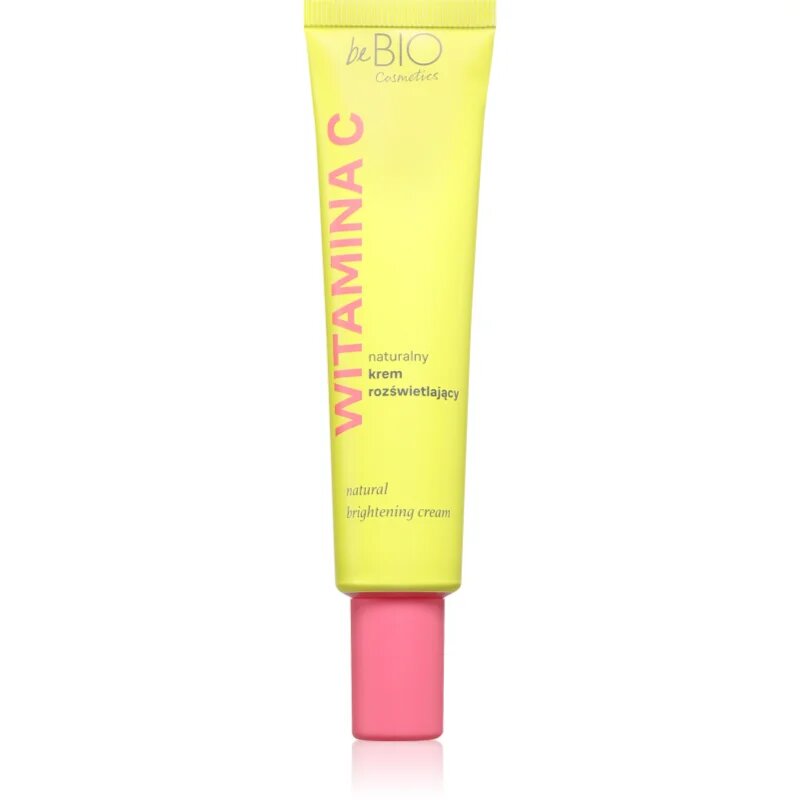 beBIO Natural Brightening Cream élénkítő arckrém 40 ml