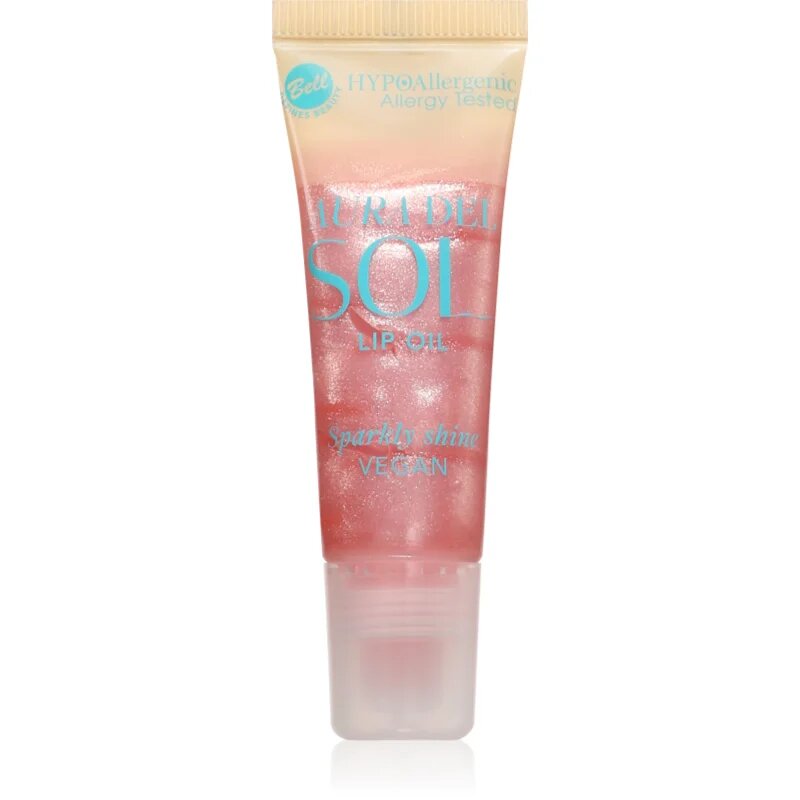 Bell HYPOallergenic Aura Del Sol csillogó olaj az ajkakra árnyalat 01 Solar Aura 10 g