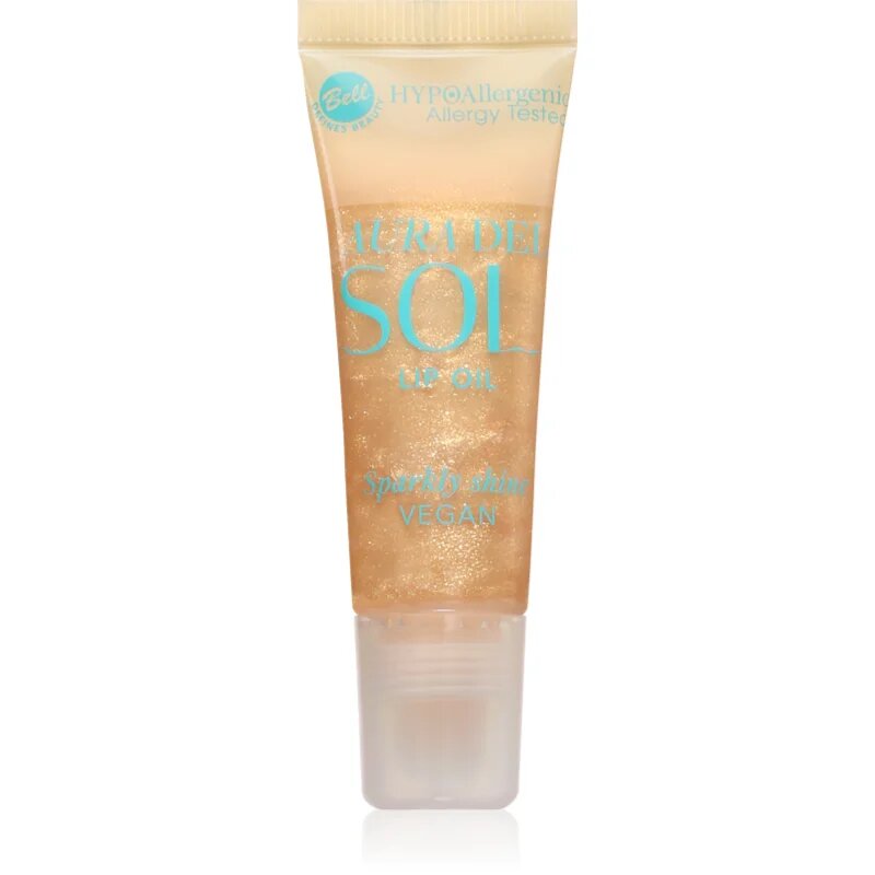 Bell HYPOallergenic Aura Del Sol csillogó olaj az ajkakra árnyalat 03 Golden Sunlight 10 g